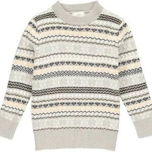 ME & HENRY Winter Holiday Fairisle Sweater 4-5YRS